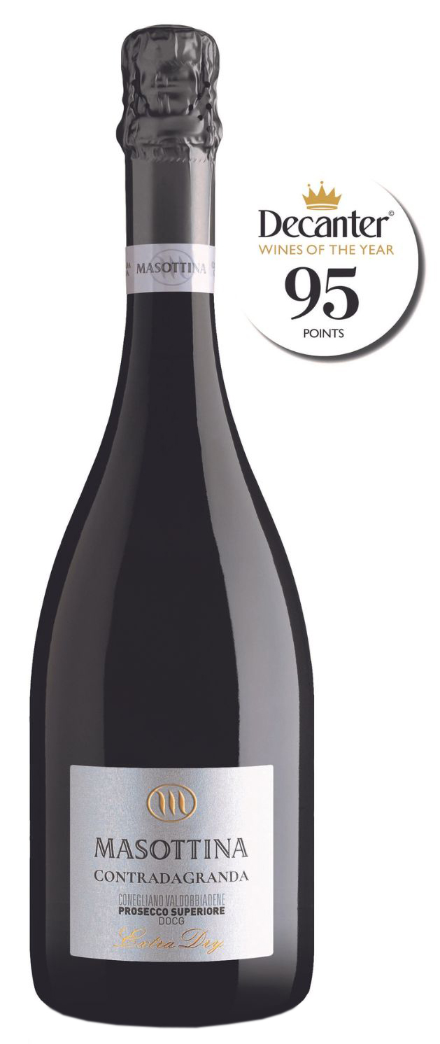 Butelka Masottina Contradagranda Prosecco Conegliano Valdobbiadene Extra Dry - DOCG Conegliano Valdobbiadene Prosecco Superiore