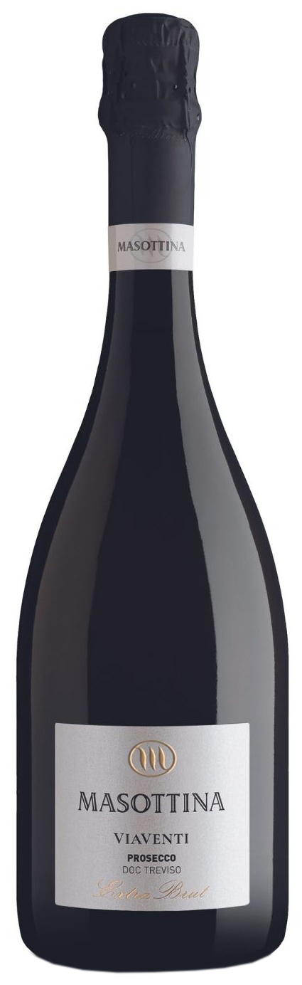 Butelka Masottina Viaventi Prosecco Extra Brut - DOC Treviso