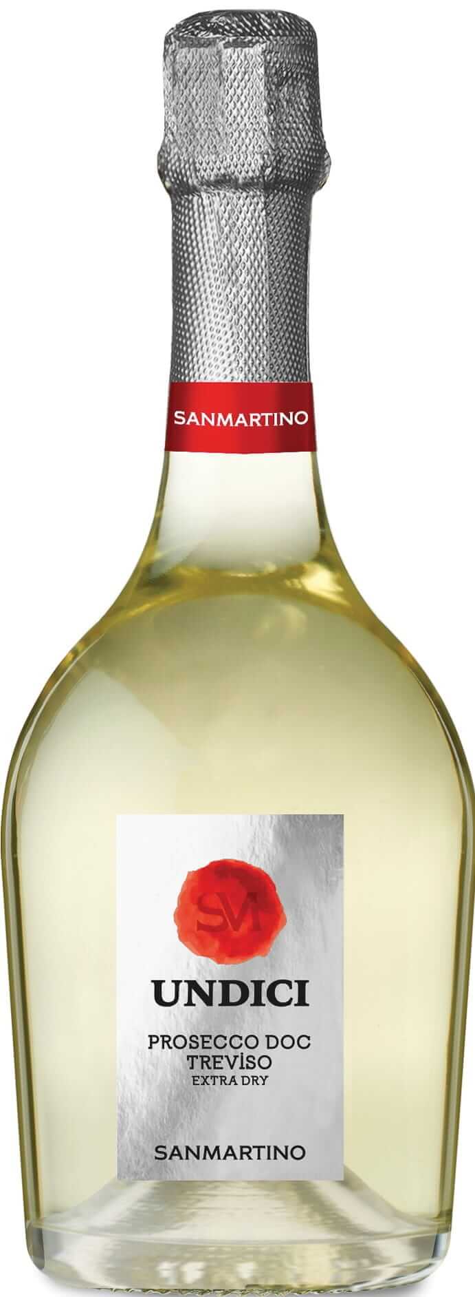 Butelka San Martino Prosecco Undici Extra Dry - DOC Prosecco